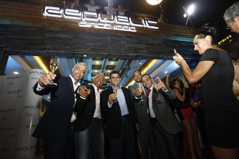Opening of Republic in Jbeil